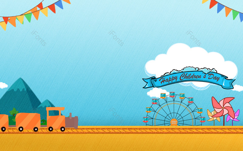 六一儿童节卡通风格节日纹理背景,插画/手绘图,插画/手绘图库,插画/手绘图下载,插画/手绘